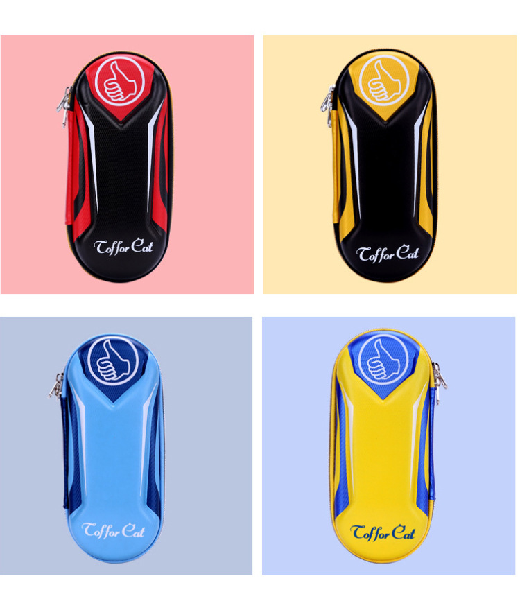color show of Car Design EVA 3D Pencil Box for boys-2