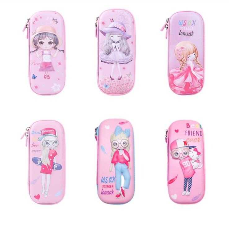 EVA 3D Cartoon Pen Box for girls