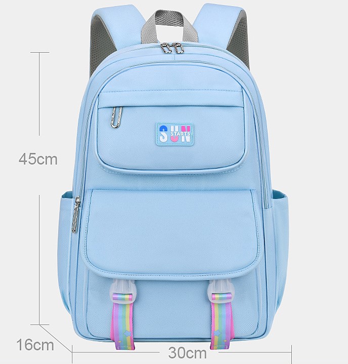 New Leisure Backpack for Girls Schoolbag for Middle School