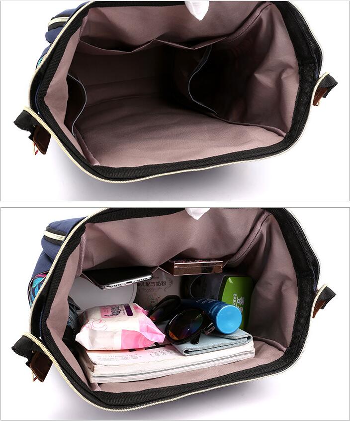 structure of baby nappy bag