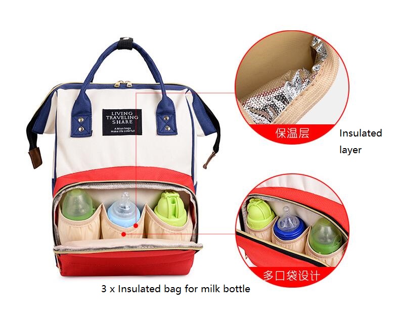 mummy backpack with insulated pocket