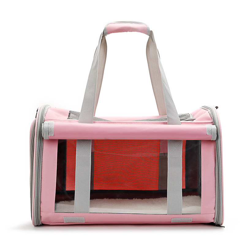 Custom Logo Portable Pet Carrier Bag for Travel Dog Cat Pet Carrying Bag Pet Cage
