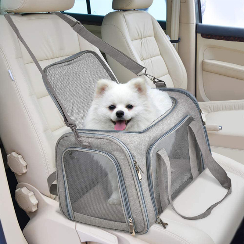 Factory Customize Portable Pet Carrier Bag for Travel Dog Cat Pet Carrying Bag Pet Cage