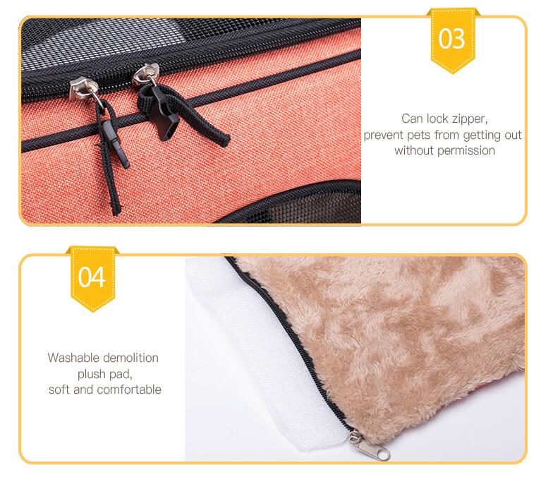 soft pet carrier bag