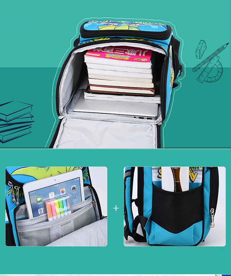 Large Capacity Kids School Bag