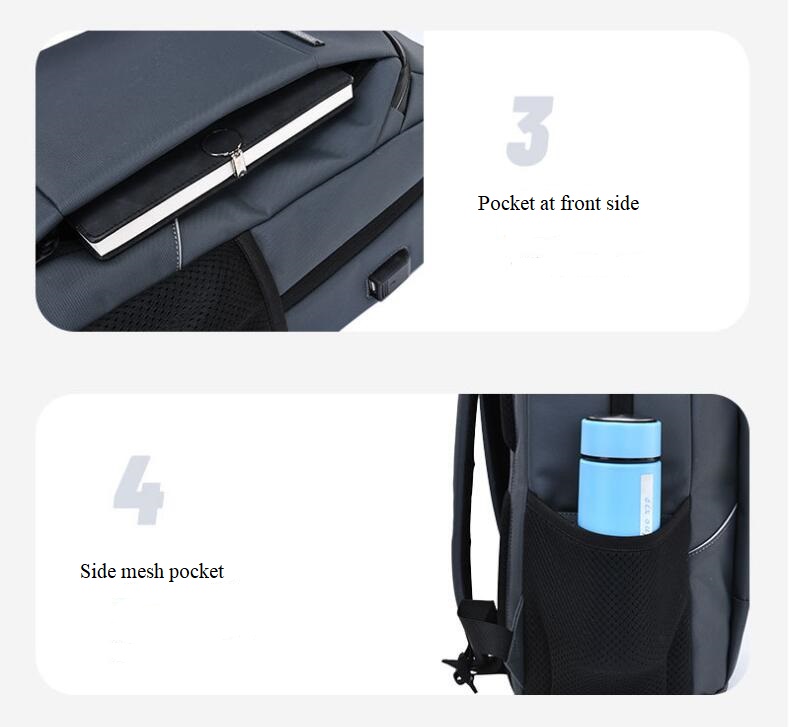 pocket of multifunctional computer backpack