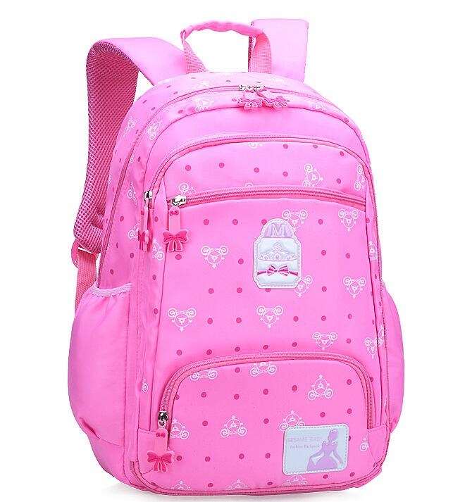 pink book bag