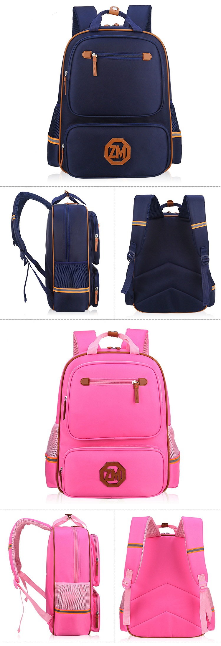 details of Children school bag Student Book Bag