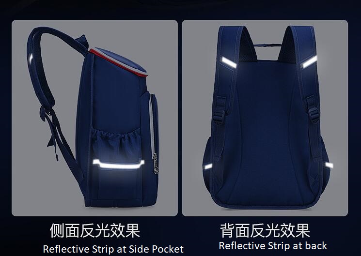 reflective strip of Pupil Schoolbag Kids Book Bag for Primary School