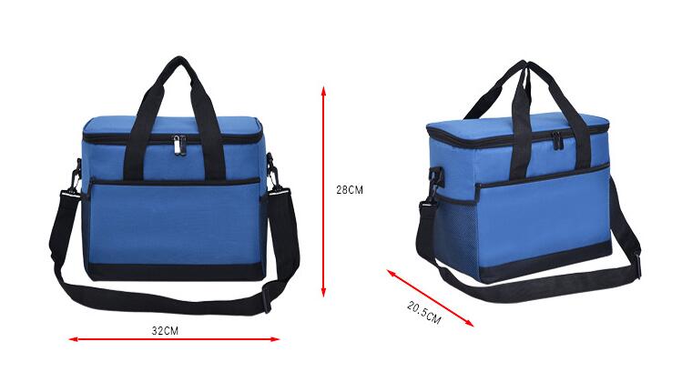 size of insulation cooler bag