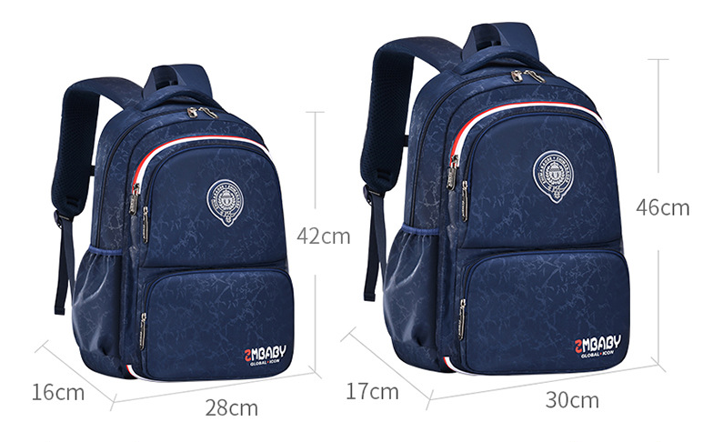 size of Multifunctional Kids School Bag Backpack for Primary School