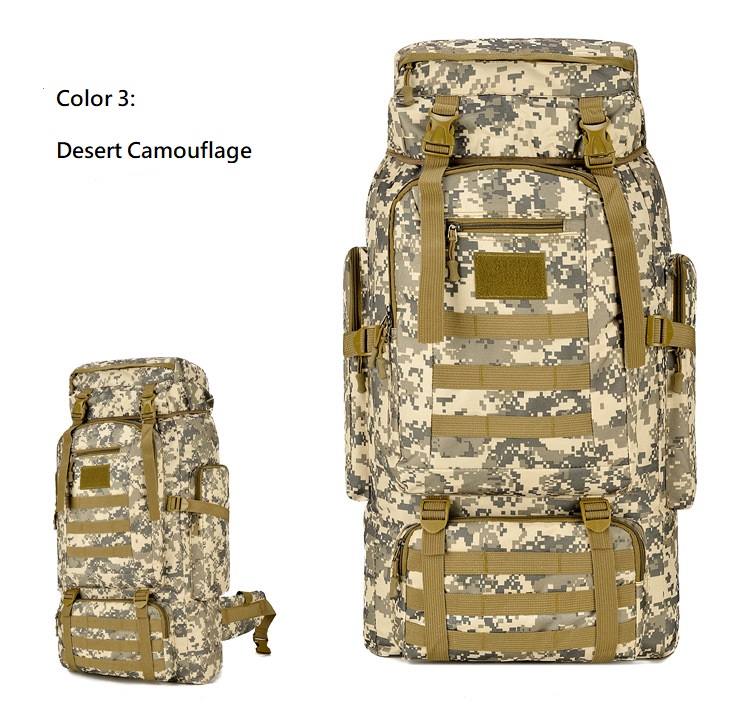Camping Hiking Backpack Outdoor Rucksack Traveling Daypack color3