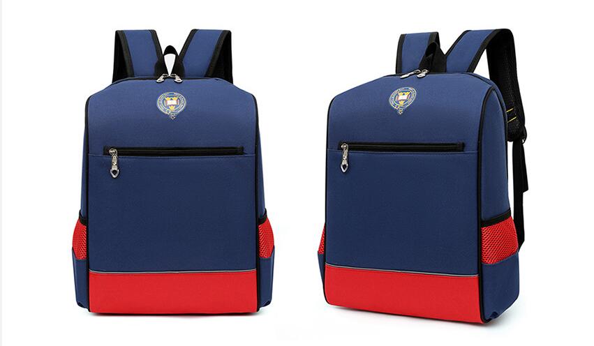 color display1 of Custom logo kids school bag