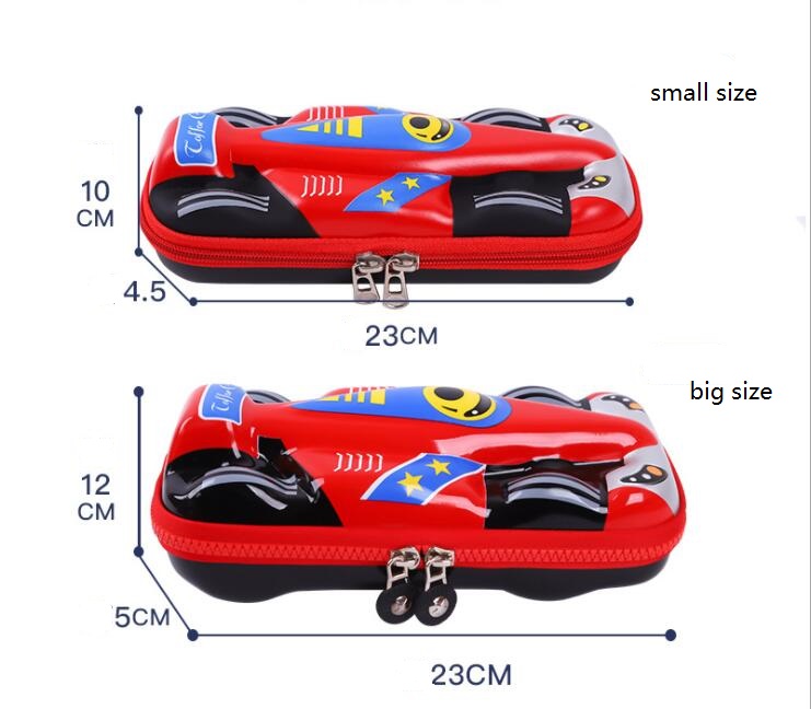 two sizes of 3D Student Stationery Box for Boys