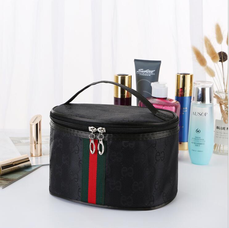 Portable Travel PU Toiletry Kit Cosmetic Bag for Women