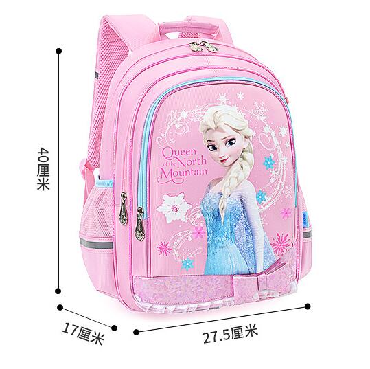 size of Disney Frozen School Bag Backpack for Girls