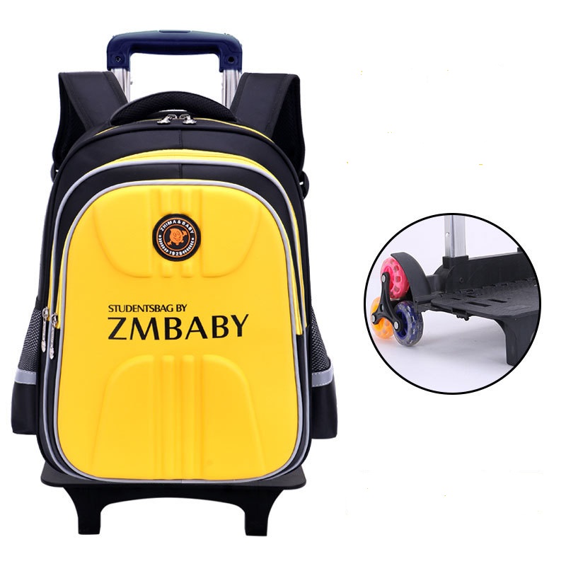 Factory Wholesale Student Wheeled School Backpack Bag