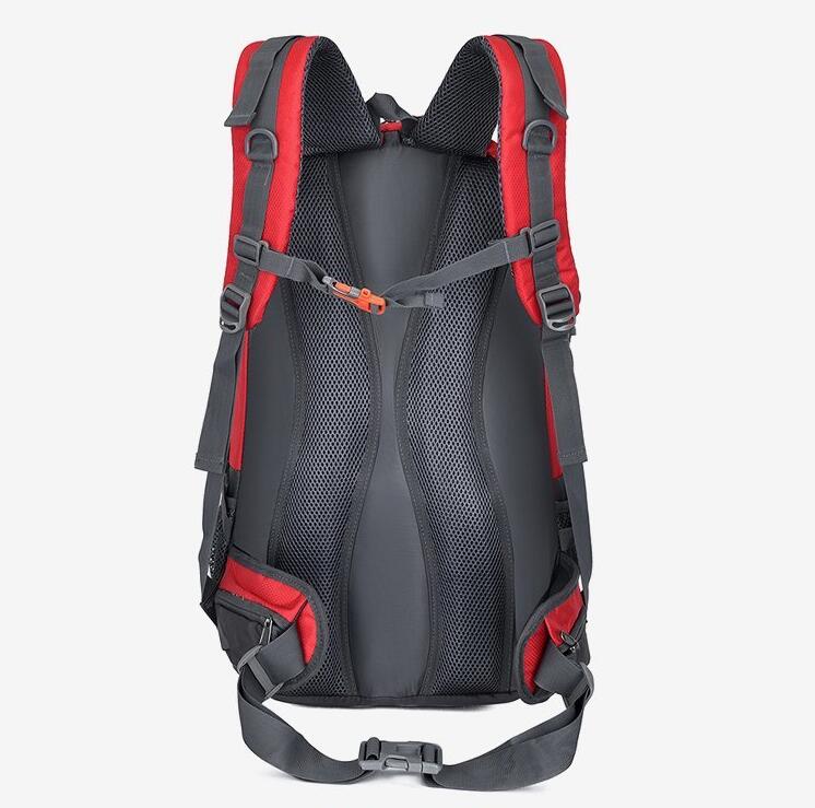 back of outdoor sports trekking hiking travel bags backpack