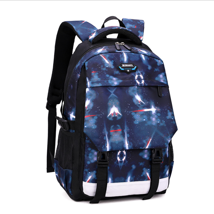 blue star backpack schoolbag set