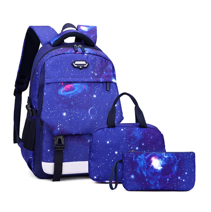 3 in 1 Stylish Children Backpack Schoolbag Set for Middle School