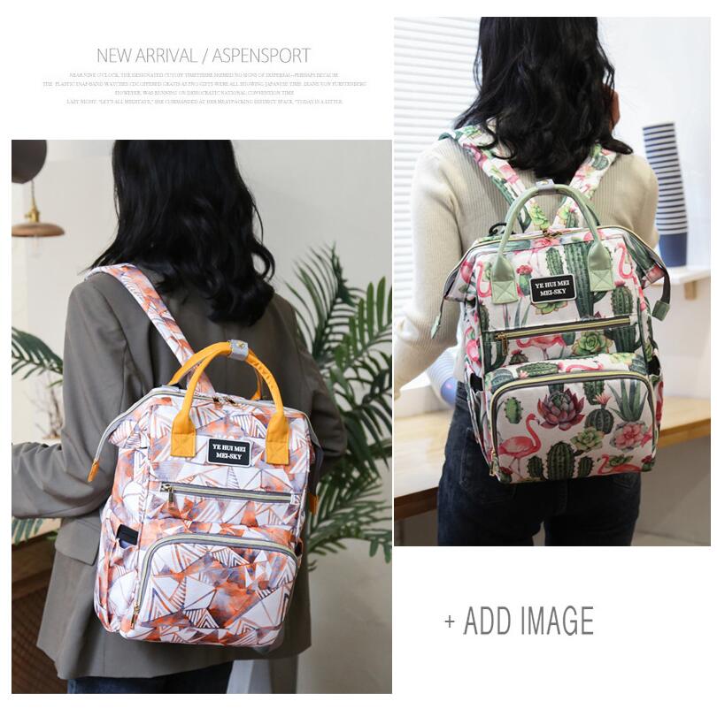model 5 show of Backpack diaper bag
