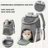 Factory Customize Portable Pet Carrier Backpack Bag for Dog Cat Pet Carrying Bag Pet Cage