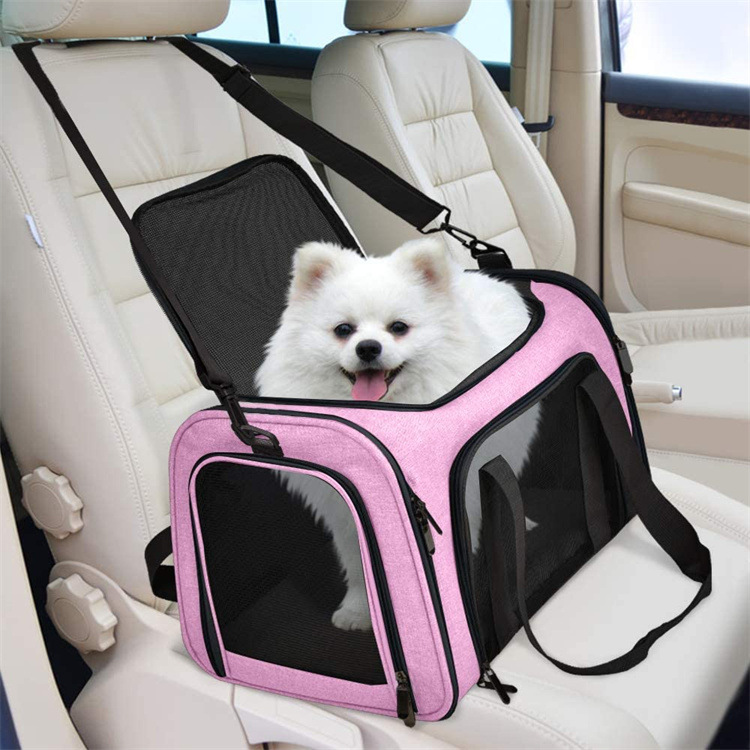 Factory Customize Portable Pet Carrier Bag for Travel Dog Cat Pet Carrying Bag Pet Cage